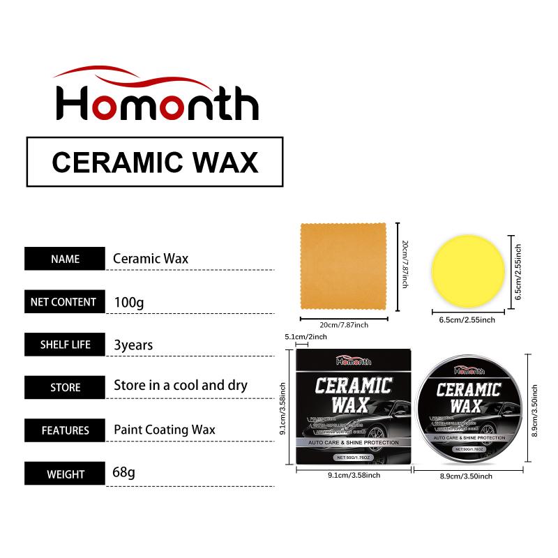 Car Paint Renewal Set Includes Polish Wax and Sealant Achieve Deep Glossy Finish with Effortless Dirt Repellency Perfect for Home Car Care