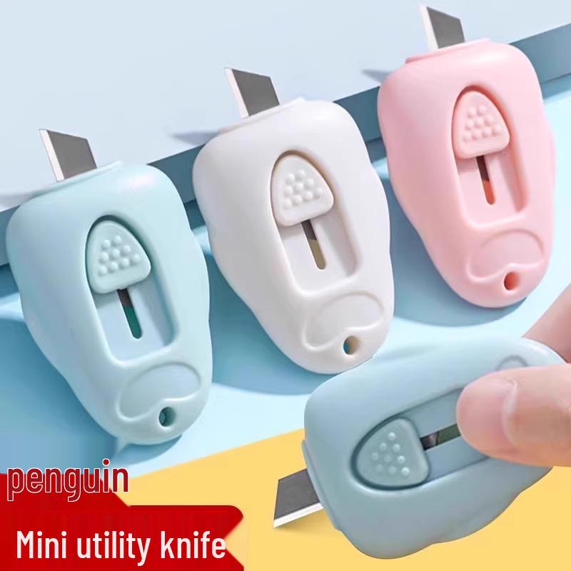 Handmade Utility Knife for Cutting Paper, Small Art Projects, Unboxing, and Package Opening.