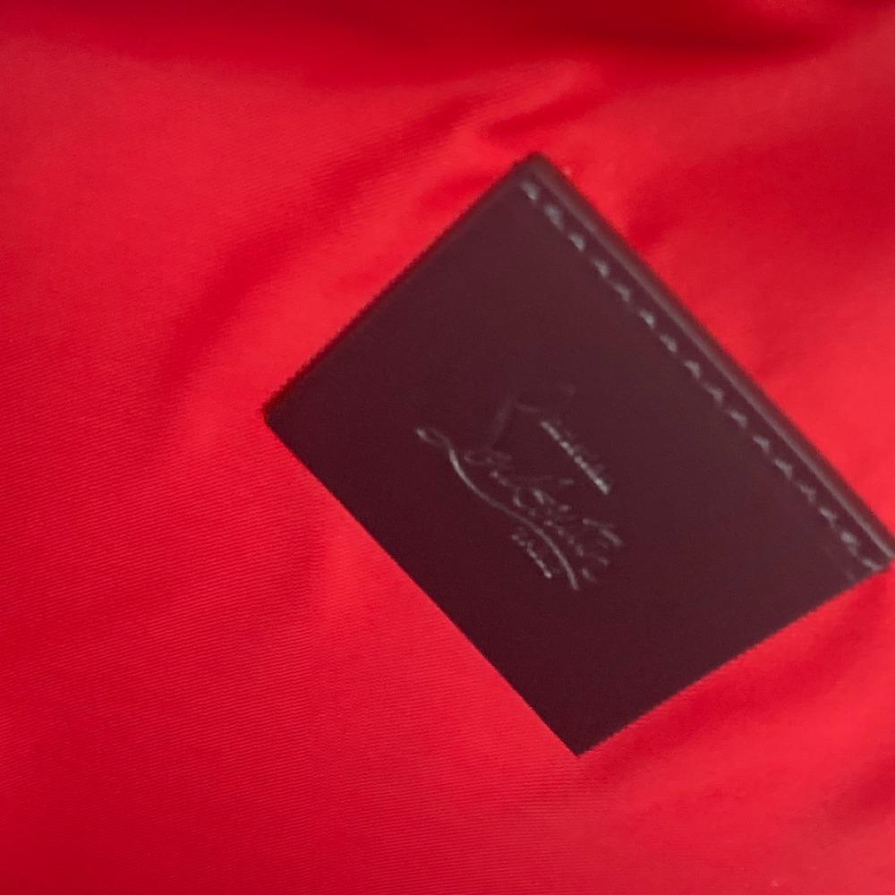 Christian Louboutin 1195035 Bolso de mano Bolso con tachuelas con correa Bolso de mano Sin usar