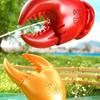 Handheld Water Soaker Toys Crab Claw Shape Water-Sprinkling Toy  Kids Beach Games