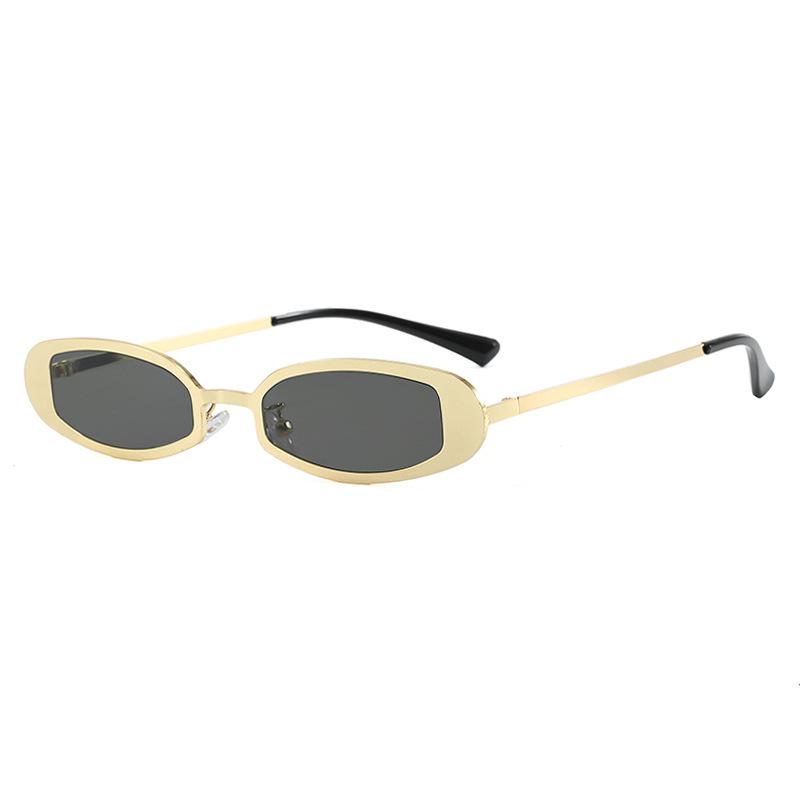 2026 Fashionable Oval Frame UV Protection Sunglasses for Women - European & American Style