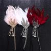 Headwear Sequin Hair Band Feather Headwear Korean Style Headband Masquerade Party Hair Accessories