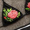 Two-piece Floral Bikini Swimsuit Tied for the Beach, Pool, L Two-piece Floral Bikini Swimsuit Tied for the Beach, Pool, L