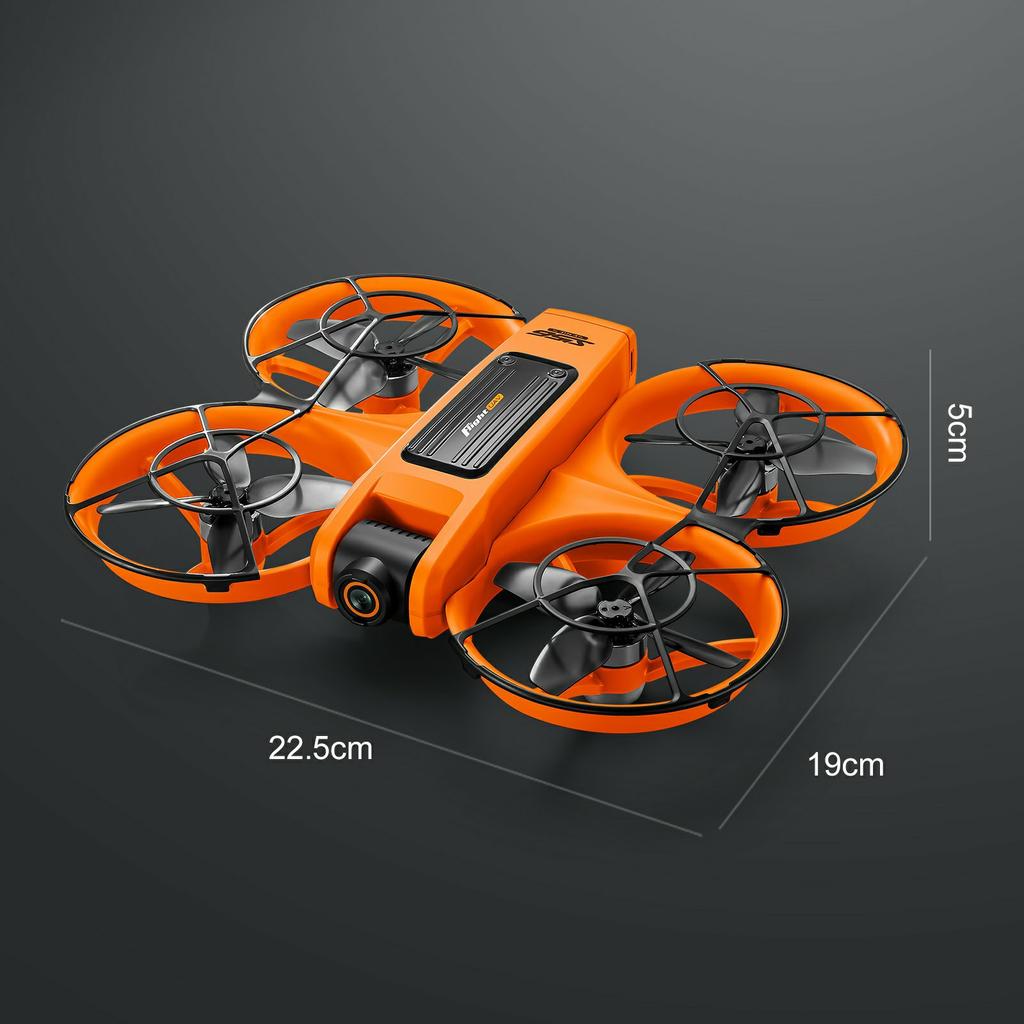 S156 Brushless RC Drone HD Camera Optical Flow Positioning RC Aircraft with Screen Controller, Single Battery