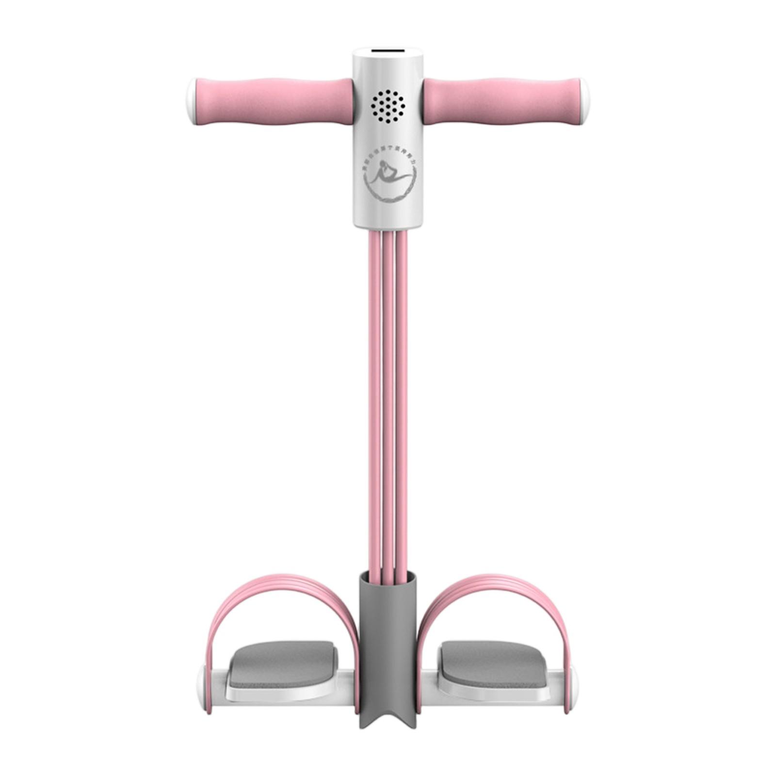 

Электронный счетный педаль Puller Интеллектуальное устройство Xiaoyanfei Sit Up для уменьшения живота, похудения талии и сжатия живота Фитнес Pulle One Size розовый