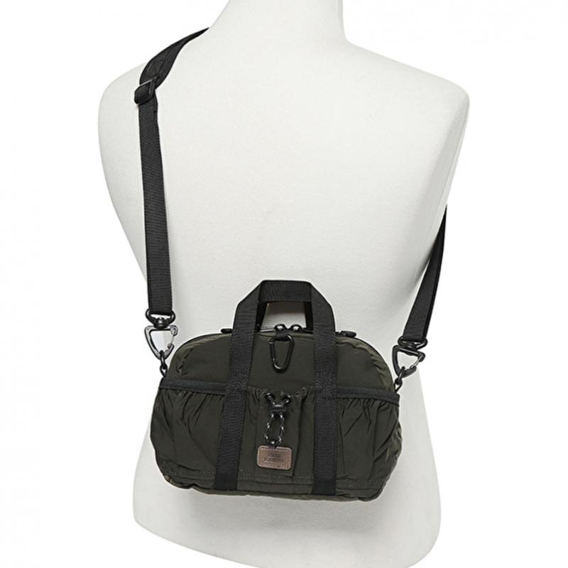 Bbc Earth Carabiner Mini Bag Dark Khaki