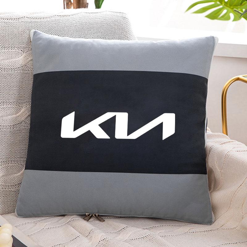 BBDU3 Car Pillow Multi-functional Folding Pillow Pillow Pillow Thickened Warm Quilt For KIA RIO 2 3 4 5 Xline X Line Car Accessories