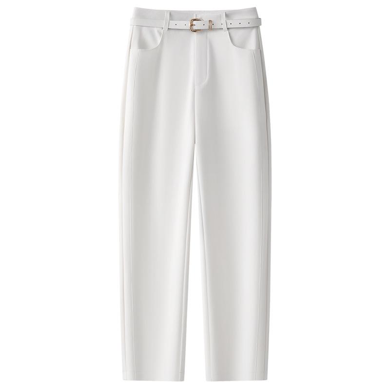 

Summer 2025 White Women s Harem Pants: Loose, Relaxed Fit Petite Carrot Style S