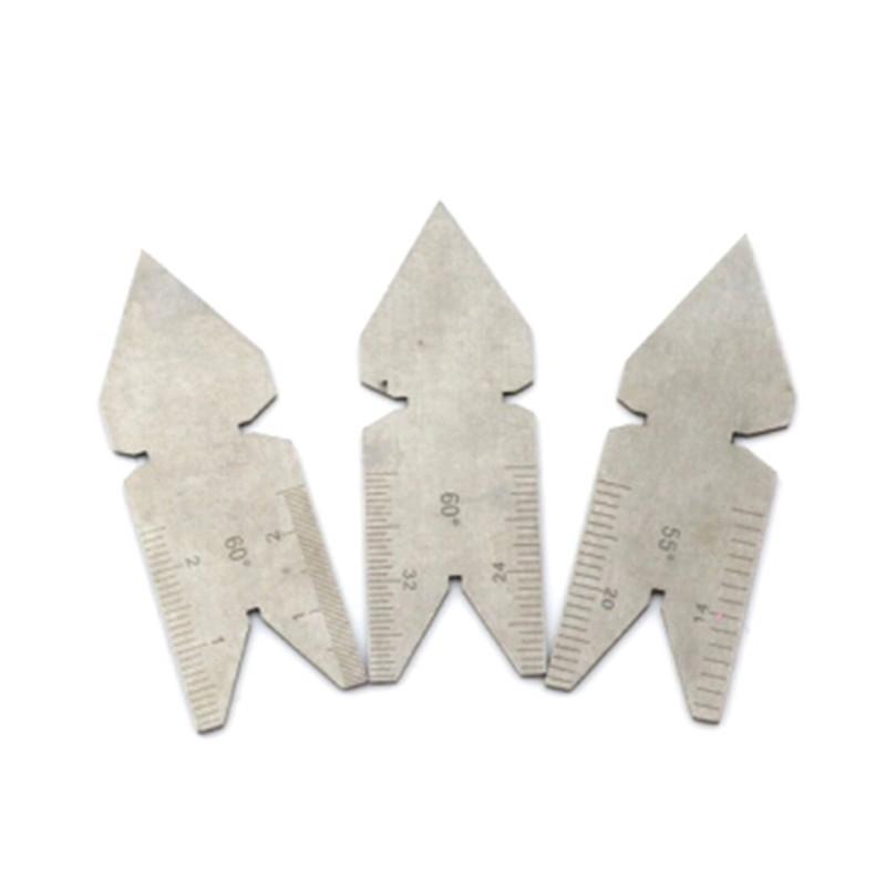 Center Gauge ISO 60° Inch Metric Screw Thread Pitch Gauge Measuring Lathe Tool