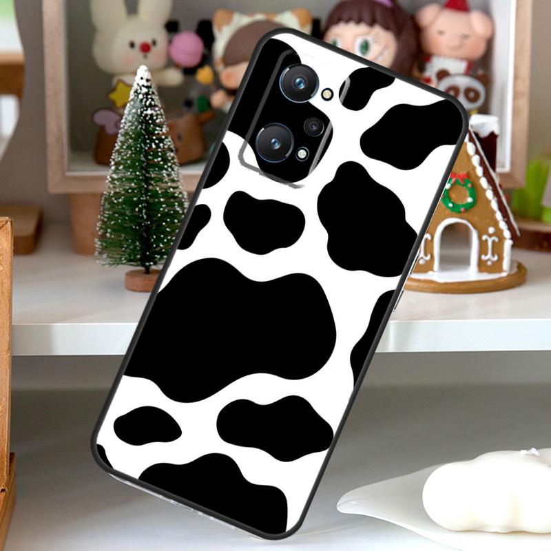 Leopard Print Pattern Cow For OPPO Realme C55 C35 C33 C31 C30 C25 C21Y C11 GT Neo 5 3T 2T Realme 10 9 11 Pro Plus Case