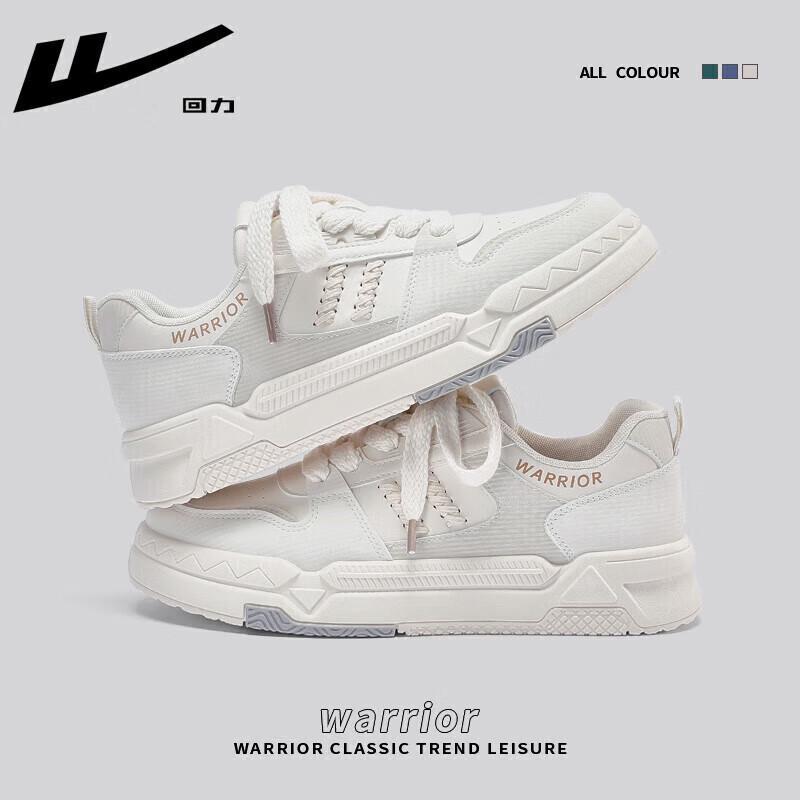 

Warrior Men s Retro Thick-Soled Casual Sneakers 40