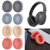 1 Pair Replacement Earmuffs Memory Foam Headset Ear Cushions Protein Leather Ear Cups Cover for Edifier W820NB Headphones