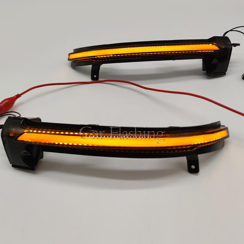 For Volkswagen 10-18 Touareg models. Reverse mirror, turn signal, rearview mirror, flowing light, turn signal modification