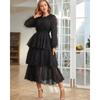 Women's temperament early spring casual new retro lace fairy slim and thin dress