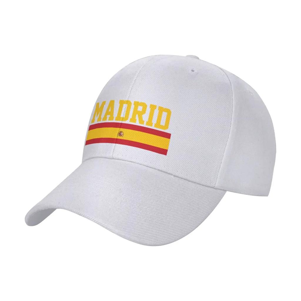 Hala Madrid Spain Hats Summer Sun Baseball Cap Breathable Adjustable Unisex Women Unisex Dad For Fans Gift