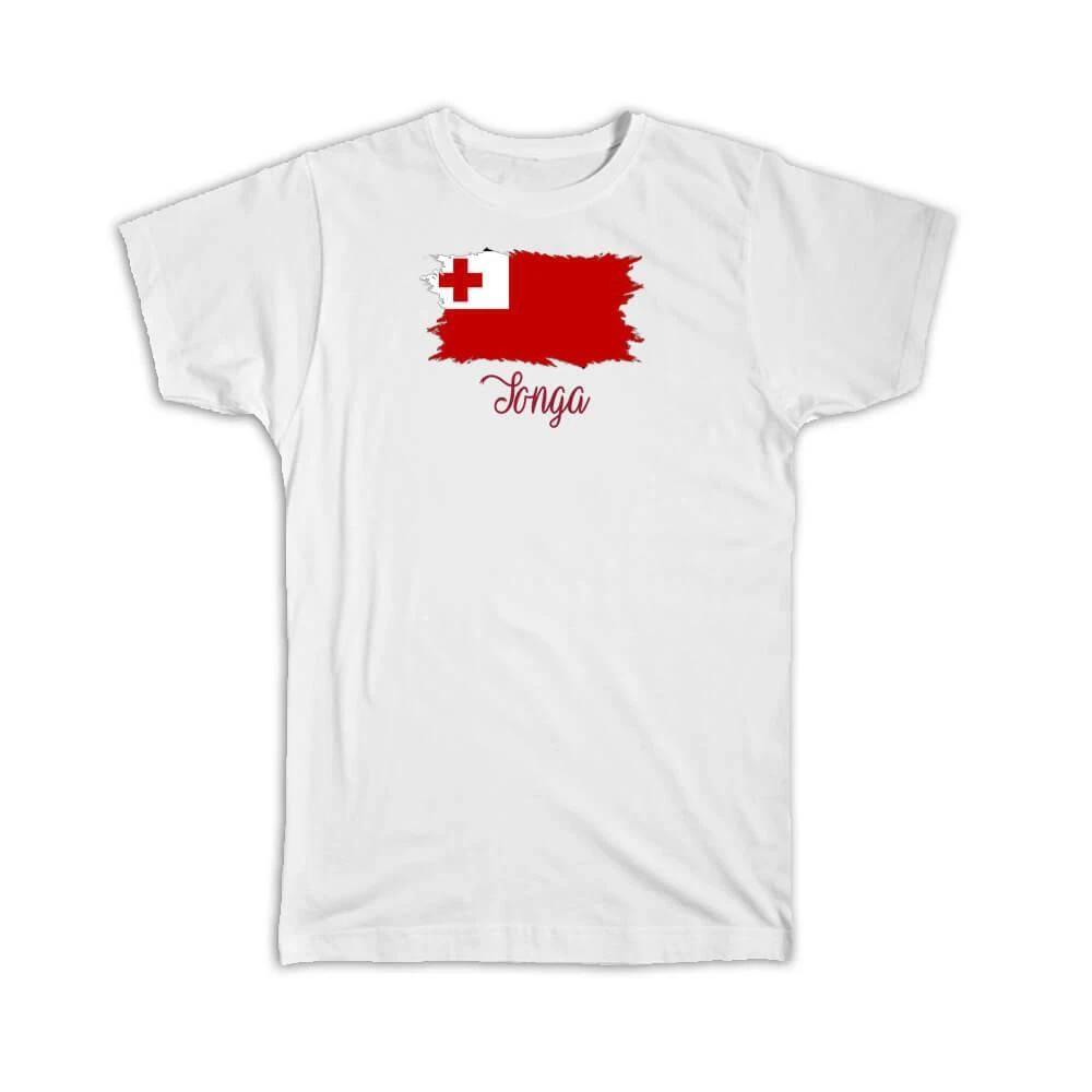 

Gift T-Shirt : Tonga Flag Tongan Country Expat XL
