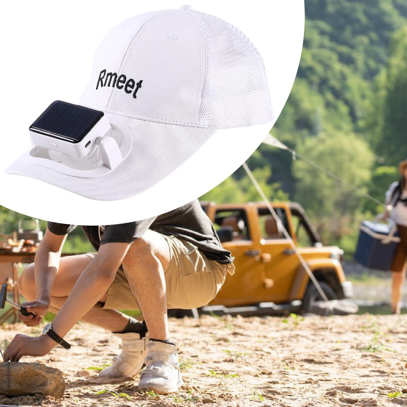 

Капелюхи з сонцезахисним козирком із вбудованим капелюхом, що регулюється вентилятором, для велосипедних прогулянок