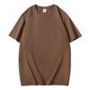 European Style Loose Heavyweight Pure Cotton T-Shirt 2025 Fashion Trend