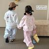 Boys Girls Autumn New Kids Clothes Baby Sweatshirt Pants 2 Piece Set Trendy Children Outfit