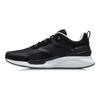 Li Ning Trendy Casual Shock Absorbing Low Top Running Shoes Women Sneaker Black AGLR056-4