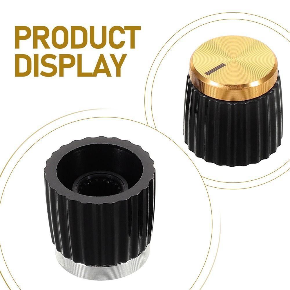 5Pcs Set Screw Fixed Effect Pedal Knob 20x16mm Amplifier Knob Replacement DJ Mixer Equipment