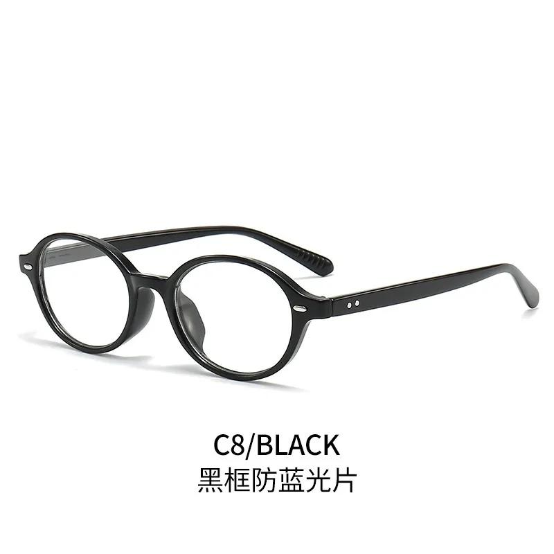 Classic Premium Designer Anti Blue Light Sunglasses Classic Style Oval Sun Glasses Y2K Personalized Small Frame Sunglasses for Women