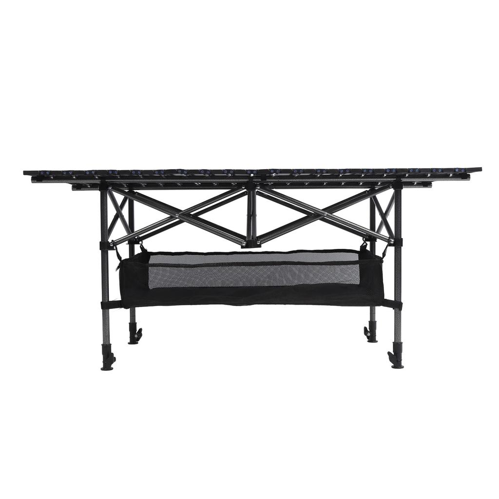 Outdoor Compact Folding Table Carbon Steel Multifunctional Portable Camping Table
