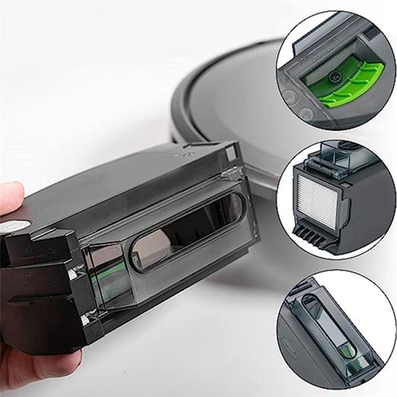 AEE4-For Irobot Sweeping Robot Accessories I7 I7+ E5 E6 I3 I5 Filter Dust Box Trash Box Trash Can Replacement