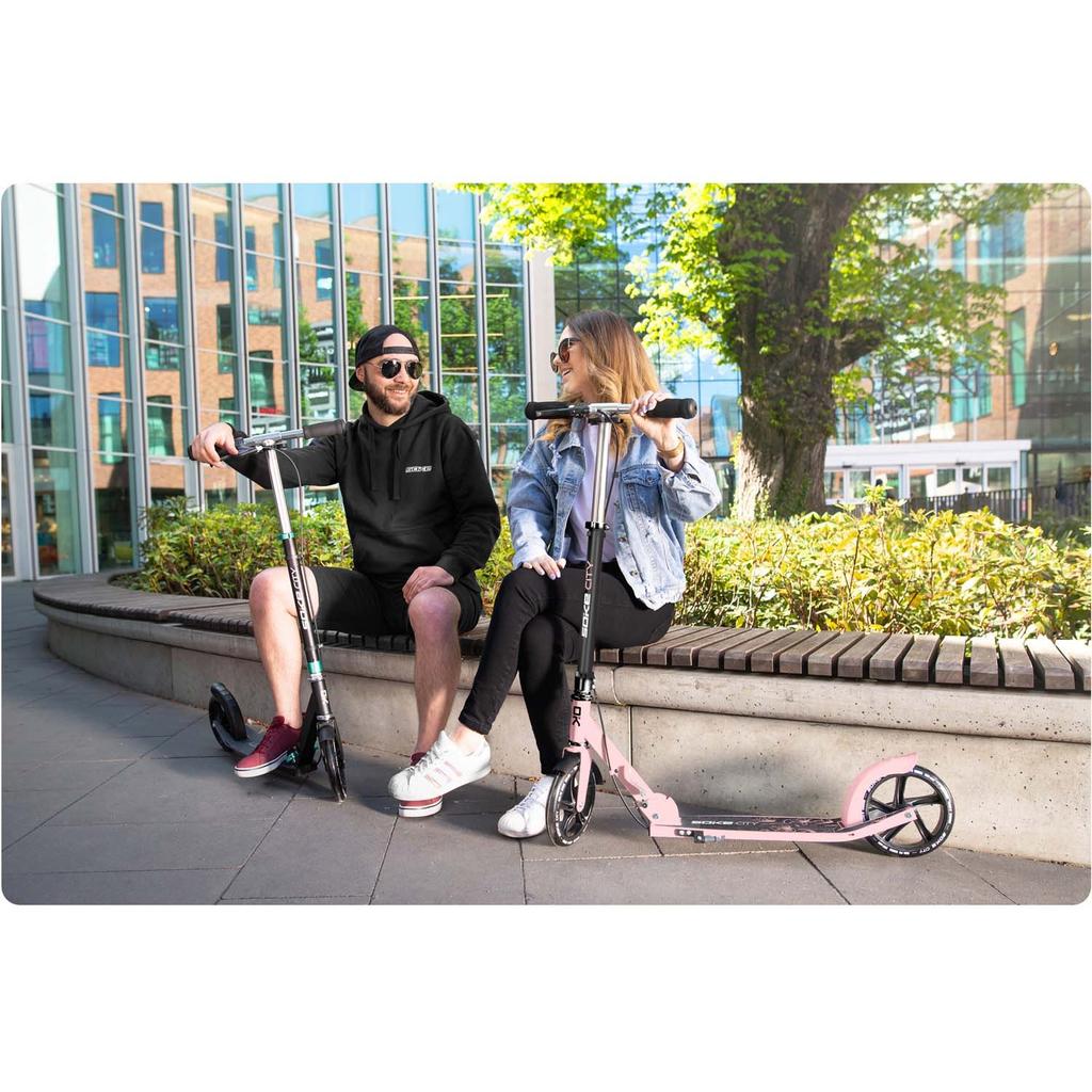 Soke City Scooter Black And Pink