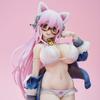 Super Sonico White kočka malovaná hotová figurka ver. PVC&ABS bez vodního kamene