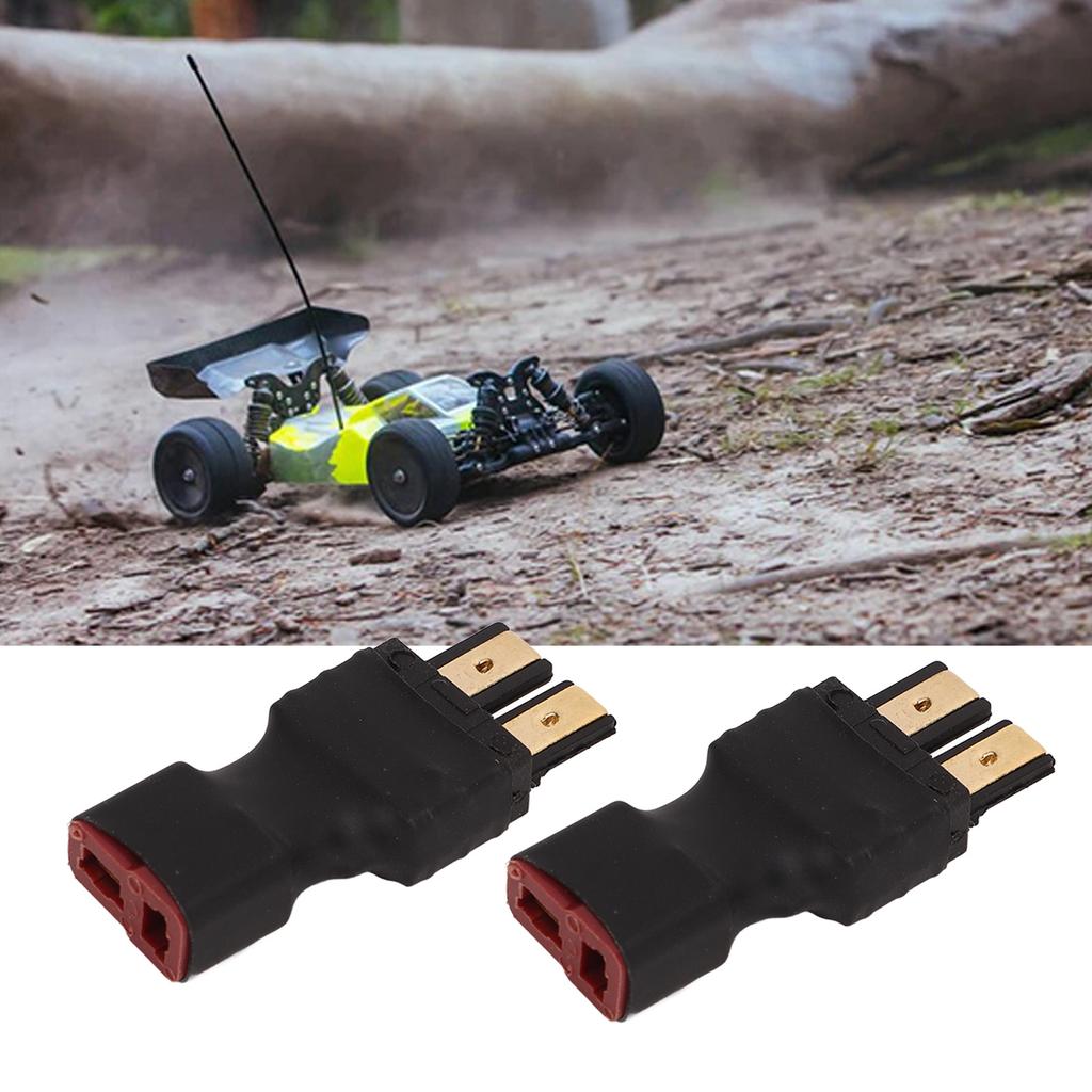 2Pcs T Female Adapter T to Male Connector Adapter RC Female to Male Adapter for RC Car Model Aircraft Model Ship Model