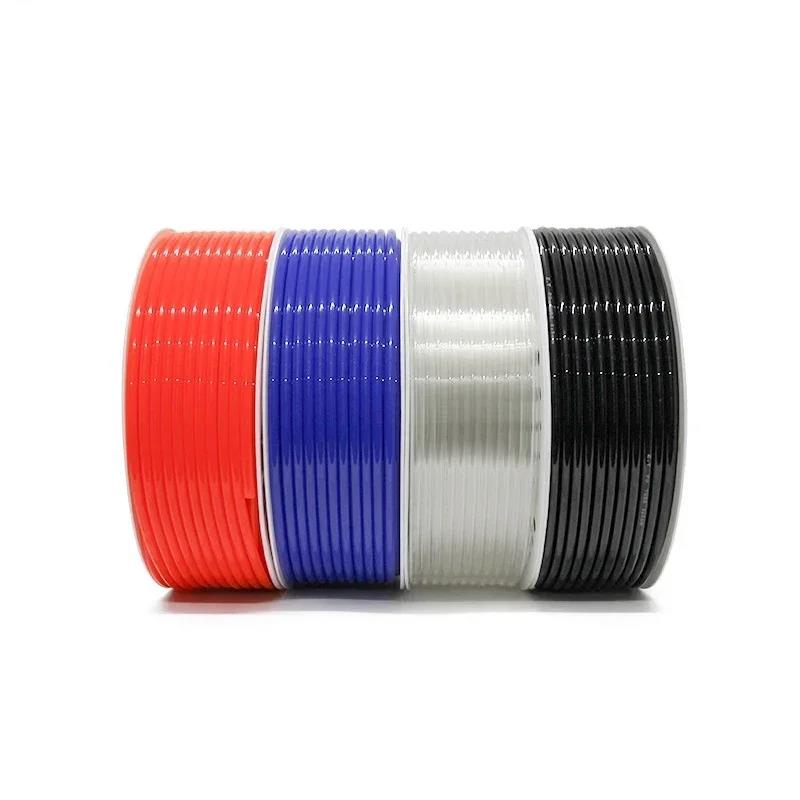 10M/20M/50M/100M Pneumatic Component Air Hose Tube Pipe 4mm 6mm 8mm 10mm 12mm PU Polyurethane Air Compressor Tubing 6