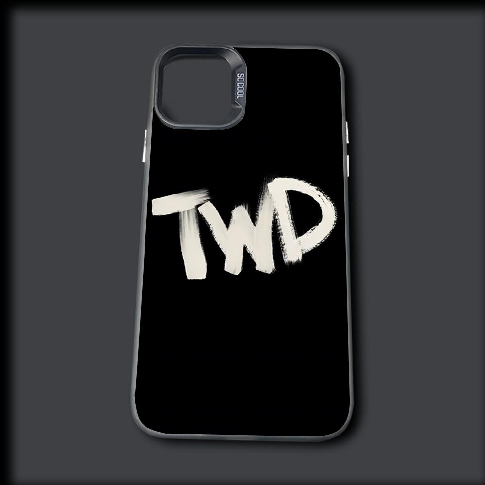 Dead D-Daryl Dixon Phone Case For iPhone 16,15,14,13,12,11,Mini,Pro,MAX Gray Drop Matte Shockproof Soft Cover