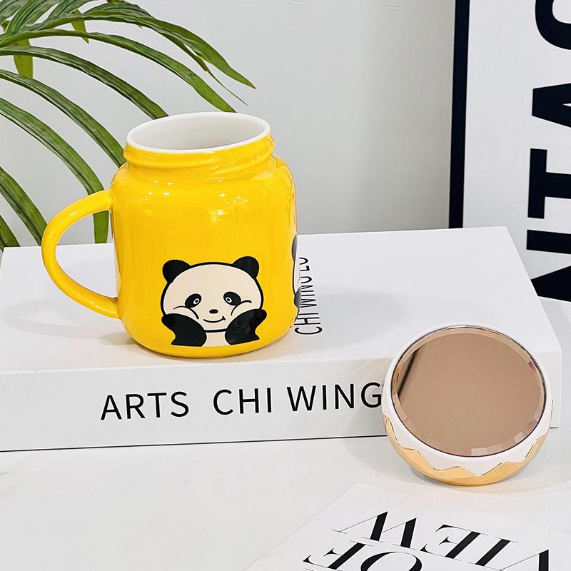 

Сувенирный подарок чашка для воды студент дорогая кружка мультфильм милая чашка бытовая керамическая чашка хозяйственный набор 340ML