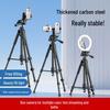 Universal Floor-Standing Tripod Phone Holder for Outdoor Live Streaming & Mirrorless Cameras