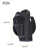 Glock 17 P226 USP 92 Čierne Puzdro na pištoľ pre ľavú a pravú ruku