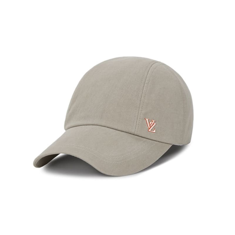 VARZAR VZ Stud Curve Cap Beige