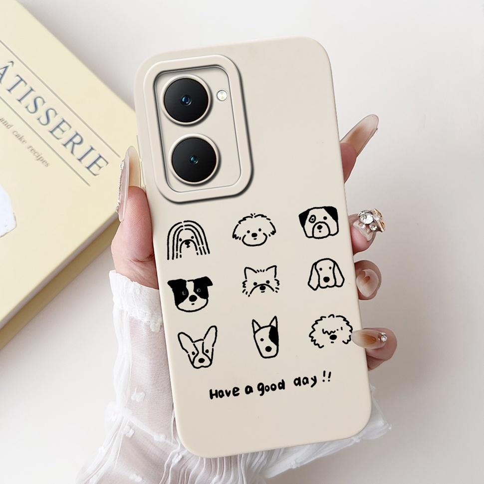 Fashion Painted Cover For Vivo Y03 Case Silicone Soft Slim Fundas For Vivo Y03 Y03T Y18 Y18i Y28s 4G Phone Cases Bags 6.56"