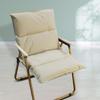 Portable Folding Cushion Seats  Camping Chair Pad Replacement Stadium Seats Pad Outdoor Chair Cotton Cushion Easy to Carry