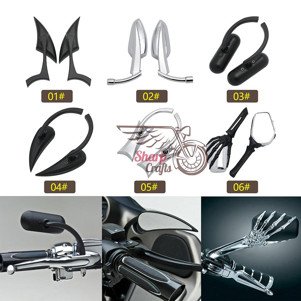 

Мотоцикл Боковые зеркала заднего вида для Honda Shadow Spirit pour VT 750 1100 VTX 1300/1800 Steed VLX 400 600 Magna VF 250 см
