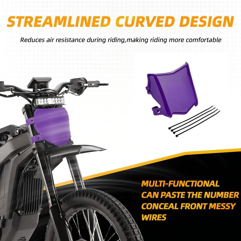 Electric Bike Number Plate For S X Motorcycle Accessories Front License Plate For Stark Varg Talaria Sting Q20 Dirt Ebike