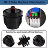 AEE4-3Pcs UF-1 Nozzle And Diffusser Assembly,For Coke UF-1 Soda Inner Outer Valves Repair Or Replacement