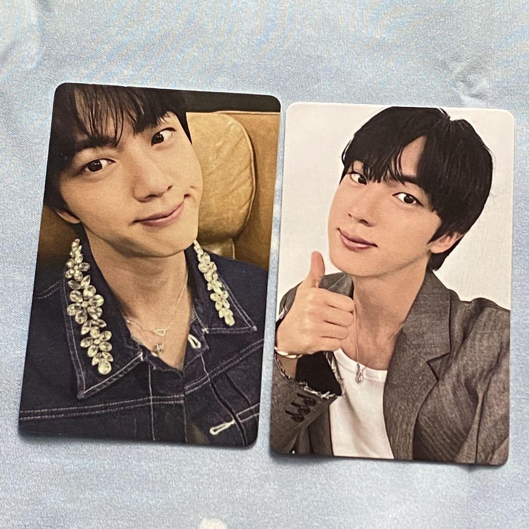 

[USED] BTS Limited Edition Bonus JIN Korea RUNSEOKJIN_EP.TOUR Trading Cards (2 Cards)