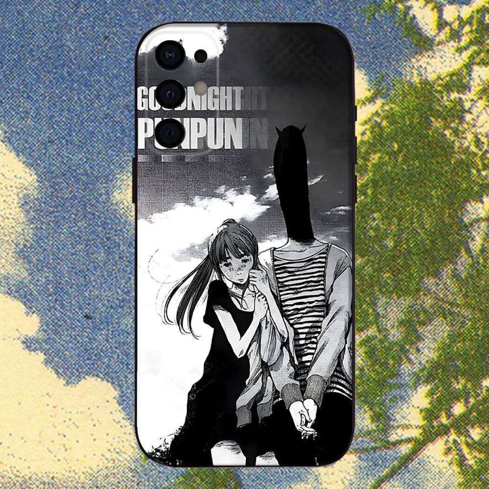 Epc Goodnight Punpun Phone Case For Samsung S25,S24,S21,S22,S23,S30,Ultra,S20,Plus,Fe,Lite,Note,10,9,5G Black Cover