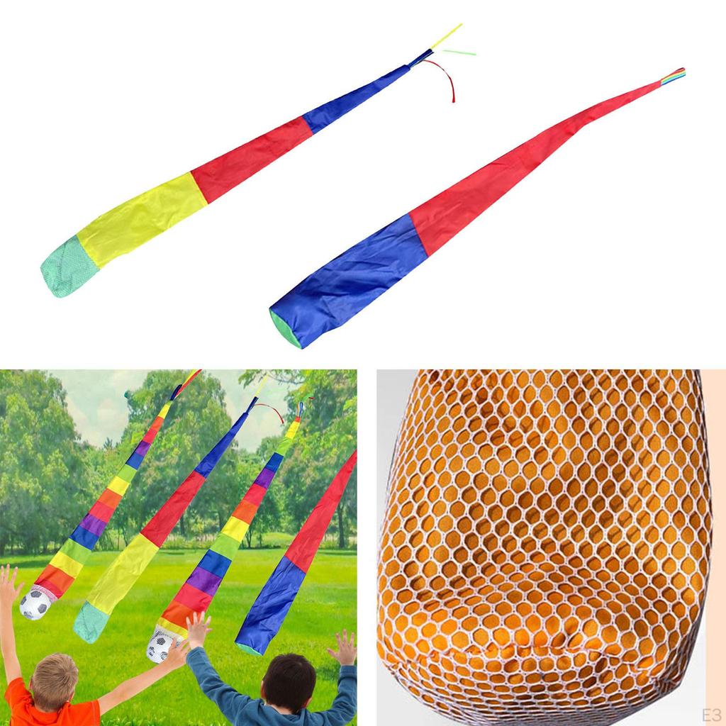 Hand Throw Ribbon Sandbag Toss Game Toy Outdoor Sports Developmental Educational Learning