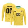 Men’s Long Sleeve Athletic Shirt – Lightweight -Wicking Top with Collar for Sports & Training