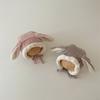 Liebliche Niedliche Hasenohrmütze Winterfleece Baby Beanie Mütze Warme Dicke Ohrenschutzmütze