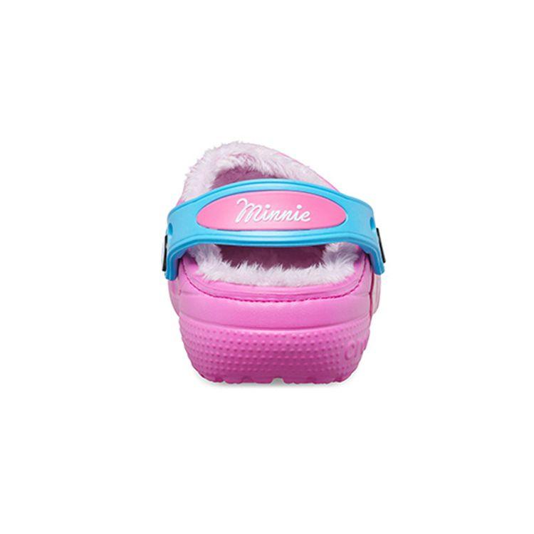 Crocs Fun Lab Minnie Warm Cotton Sandals Kids Sandals Pink 206554-6QQ