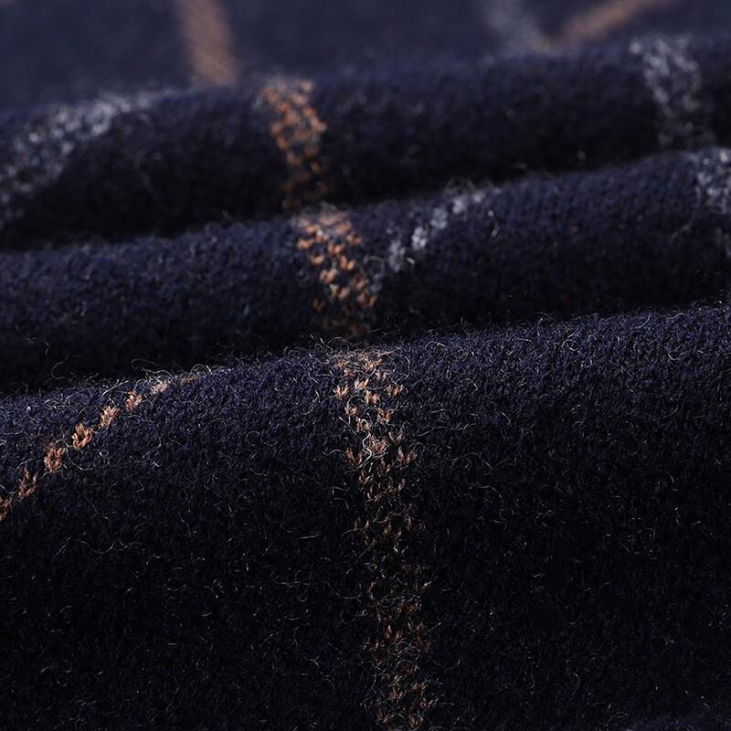 Hengyuanxiang Men's V-Neck Wool Sweater Vest