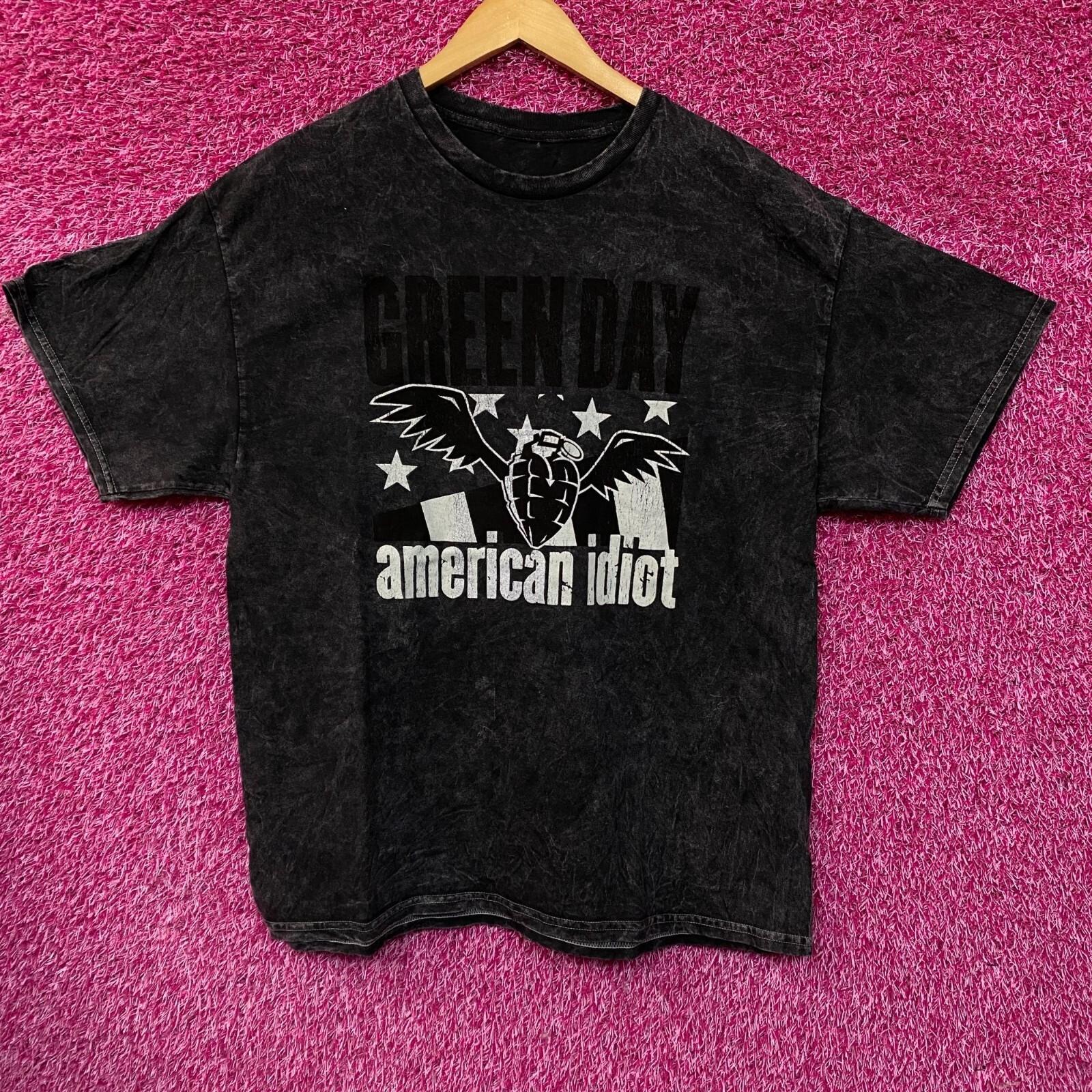 Green Day American Idiot Rock Tshirt size Extra Large L
